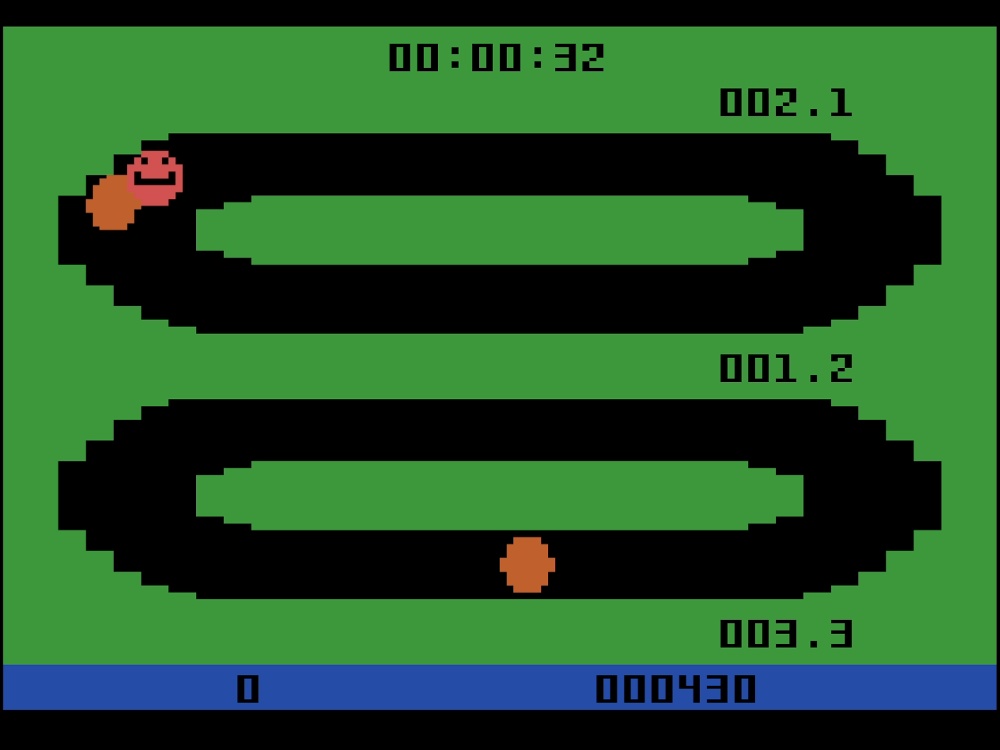 Gameplay of Video Jogger for Atari 2600